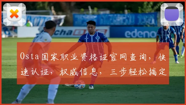Osta国家职业资格证官网查询，快速认证，权威信息，三步轻松搞定，一网打尽